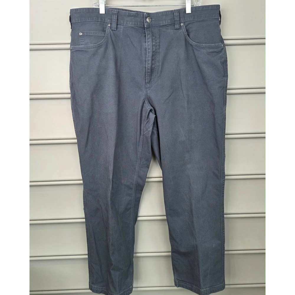 Duluth Trading Co Flex Fire Hose Mens Gray Work Pants 40x30